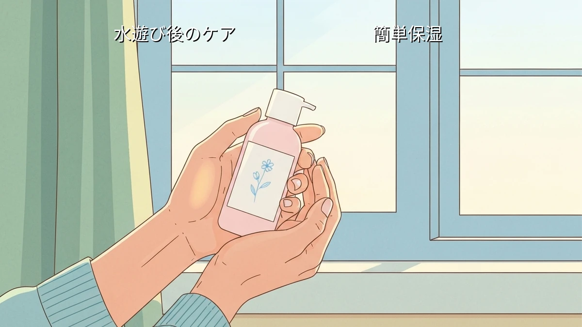 プールや海で爪がカサつく初心者へ 水遊び後の乾燥を防ぐ簡単ネイルケア