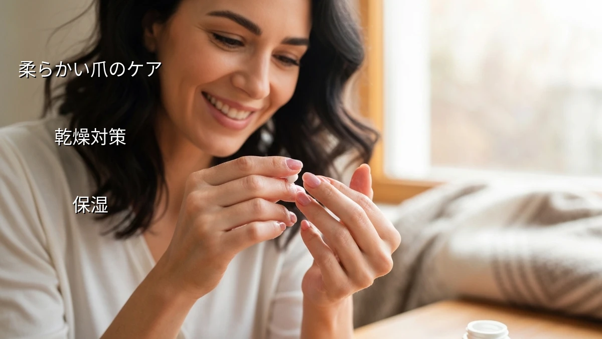 爪が柔らかい…曲がる・折れる爪を強くする簡単ネイルケア